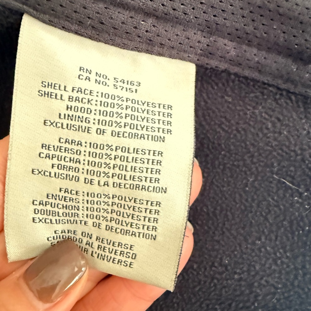 Levi's Men's Gray Thick Jacket with‎ Black Hood - Size S - Picture 11 of 11